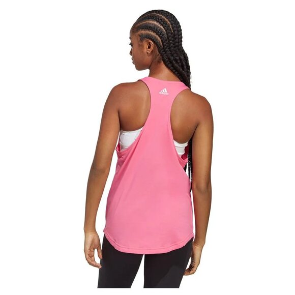 NWT Adidas Pink Racerback Tank - Picture 8 of 9